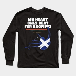 SCOTLAND BAGPIPER Long Sleeve T-Shirt